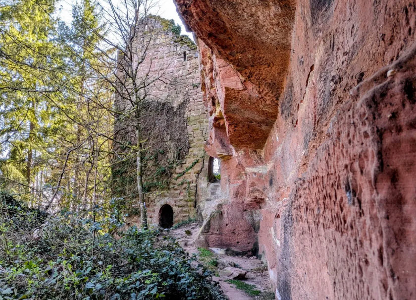 Château du Vieux-Windstein, France